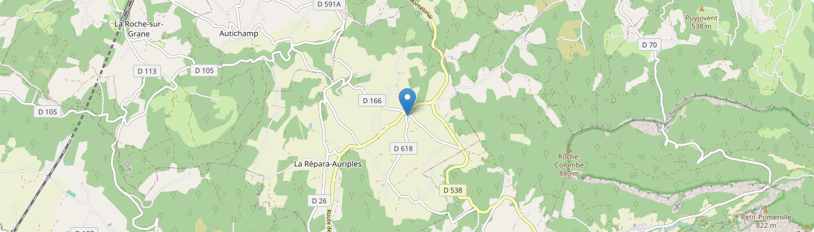 Répara-Auriples - Carte