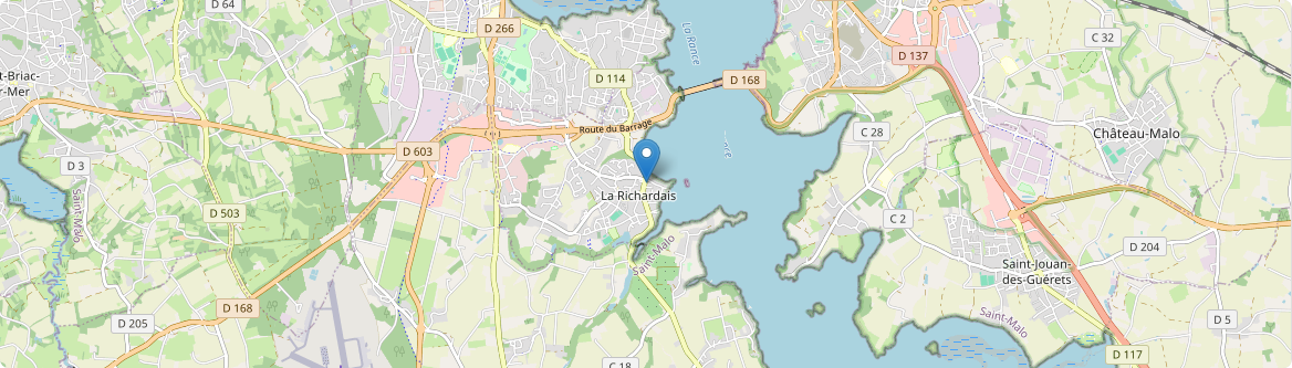 Richardais - Carte