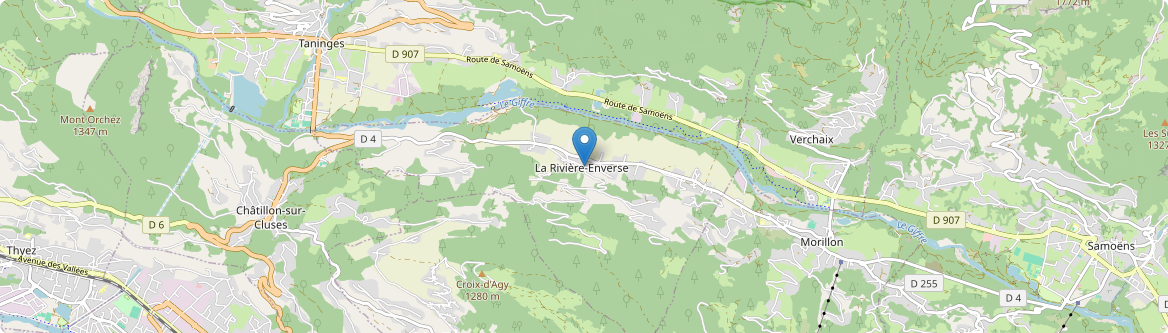 Rivière-Enverse - Carte