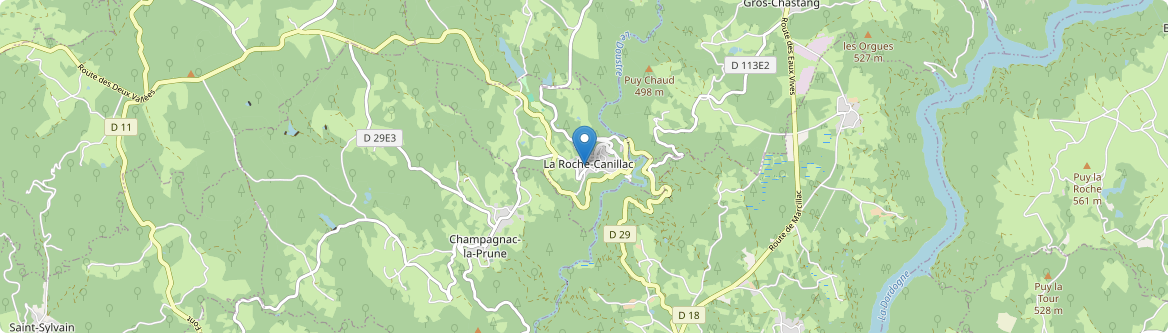 Roche-Canillac - Carte