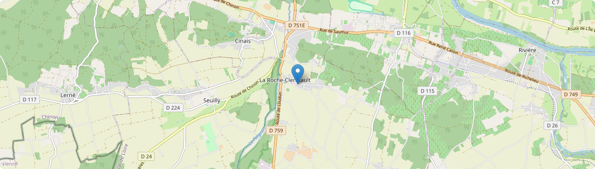 Roche-Clermault - Carte