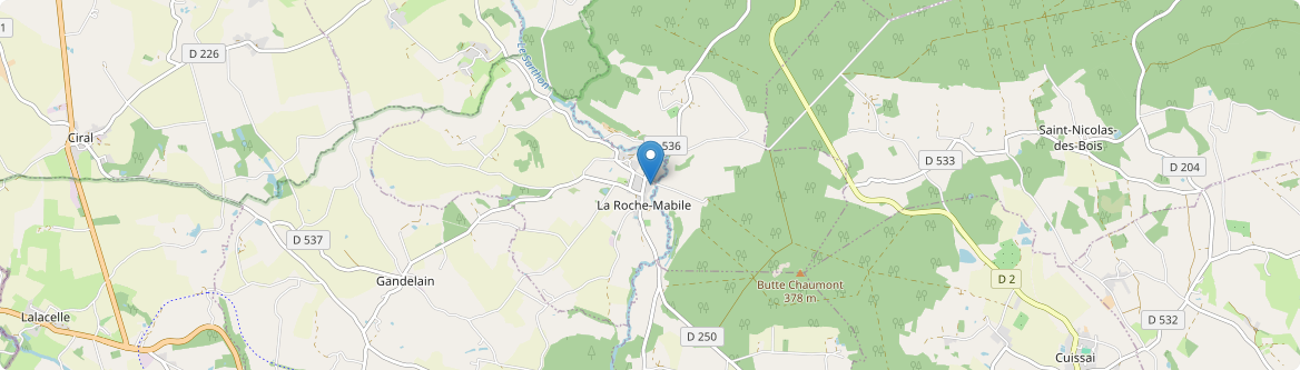 Roche-Mabile - Carte