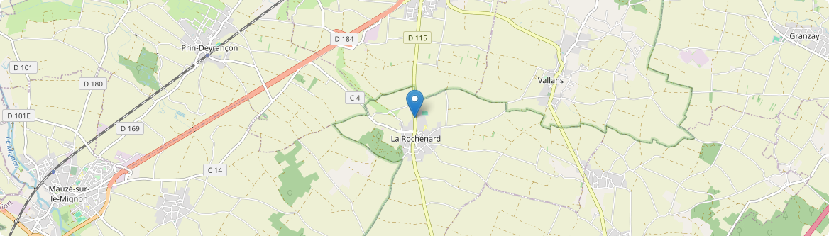 Rochénard - Carte