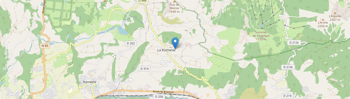 Rochette - Carte
