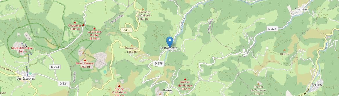 Rochette - Carte
