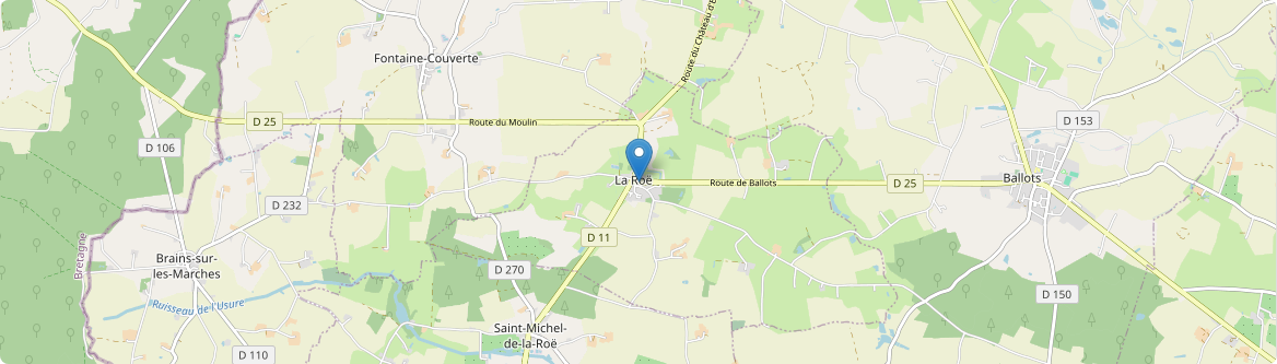 Roë - Carte