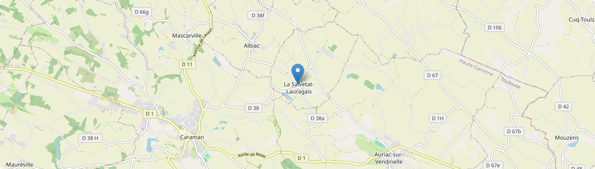 Salvetat-Lauragais - Carte
