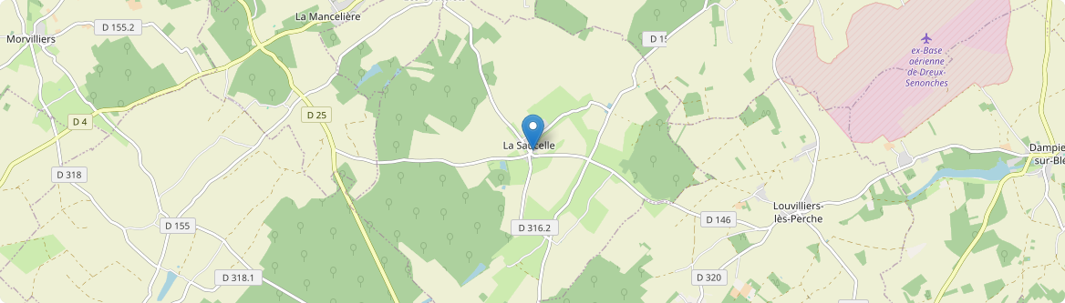 Saucelle - Carte