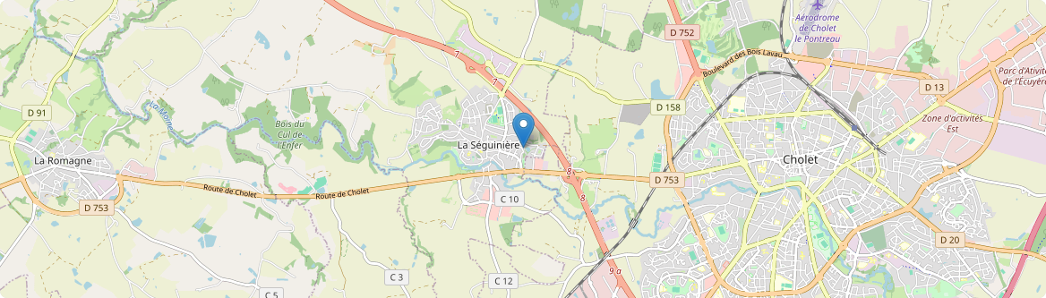 Séguinière - Carte