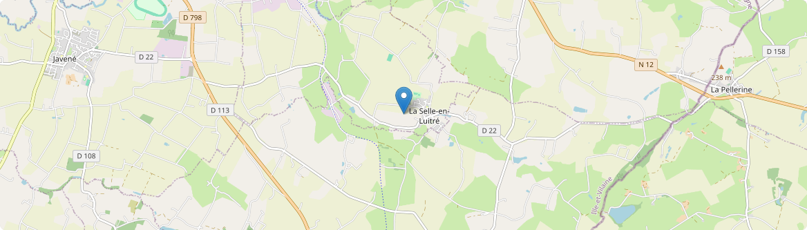 Selle-en-Luitré - Carte