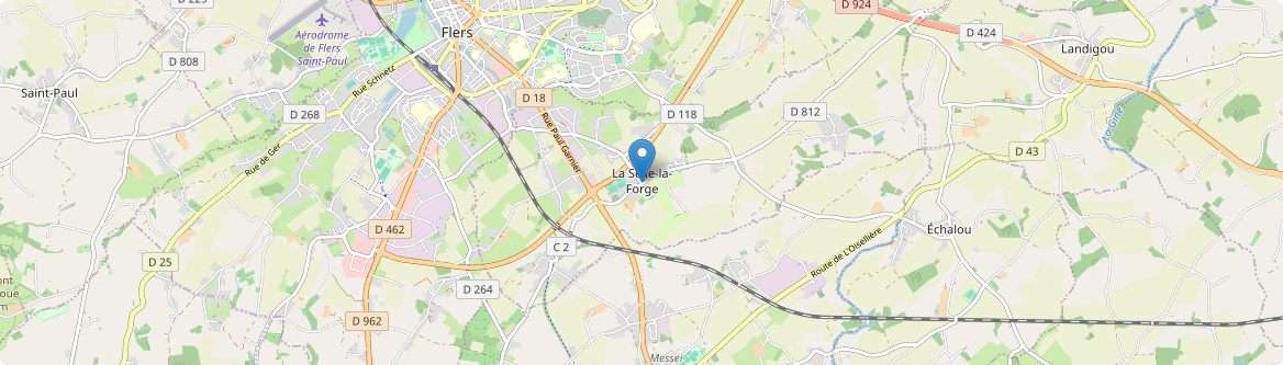 Selle-la-Forge - Carte