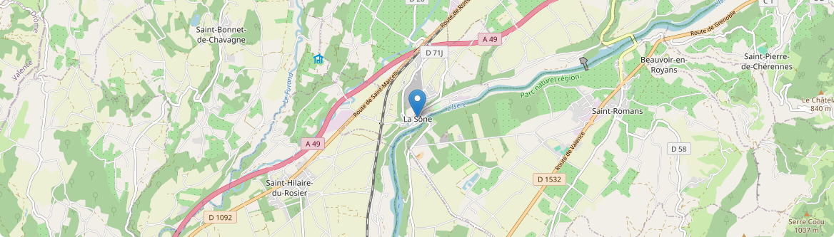 Sône - Carte