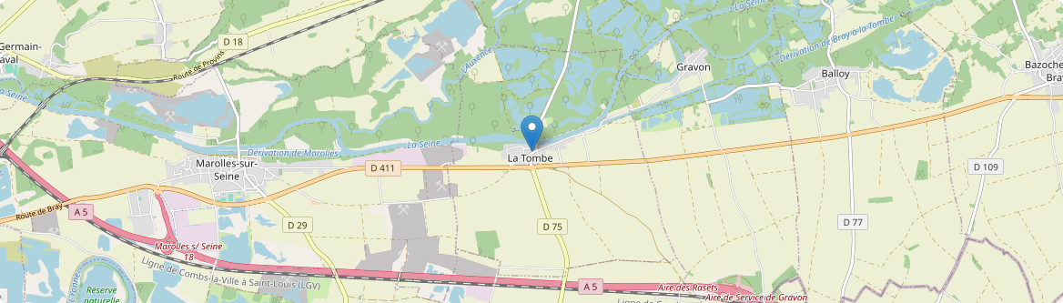 Tombe - Carte