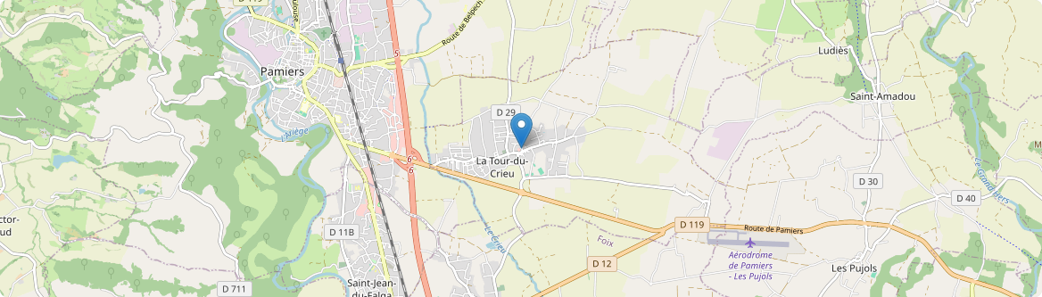 Tour-du-Crieu - Carte