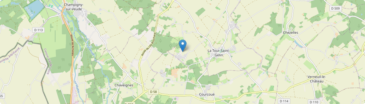 Tour-Saint-Gelin - Carte