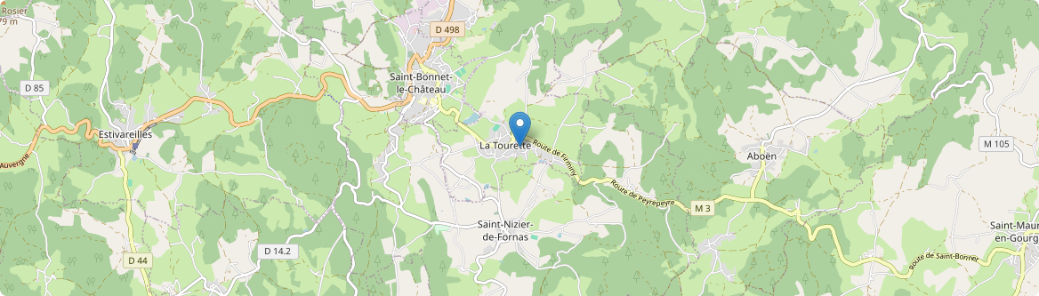 Tourette - Carte