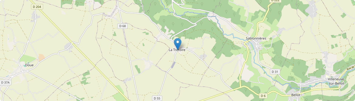 Trétoire - Carte