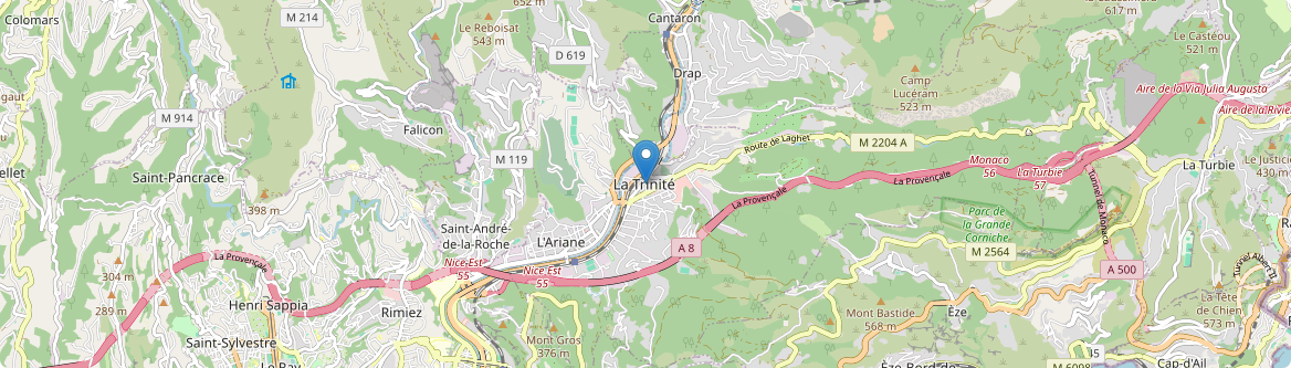 Trinité - Carte