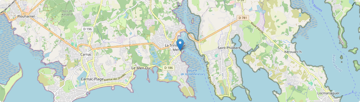 Trinité-sur-Mer - Carte