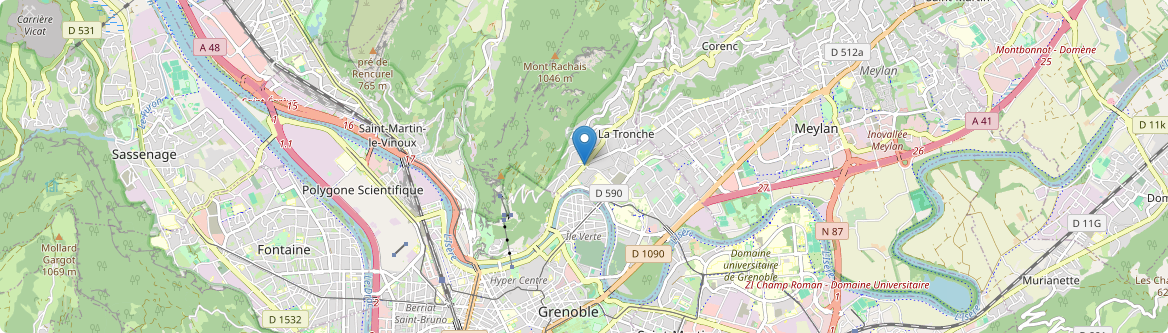 Tronche - Carte