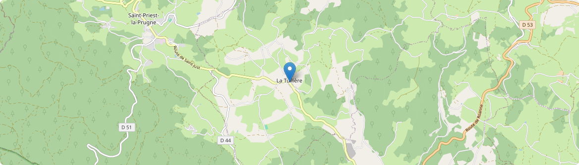 Tuilière - Carte