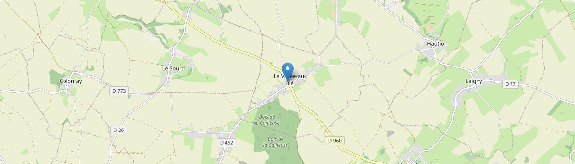 Vallée-au-Blé - Carte