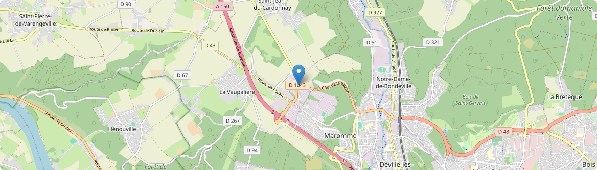 Vaupalière - Carte