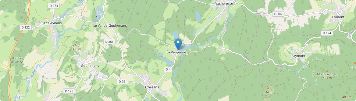 Vergenne - Carte
