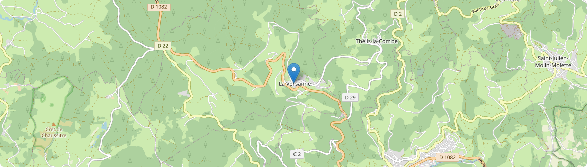 Versanne - Carte