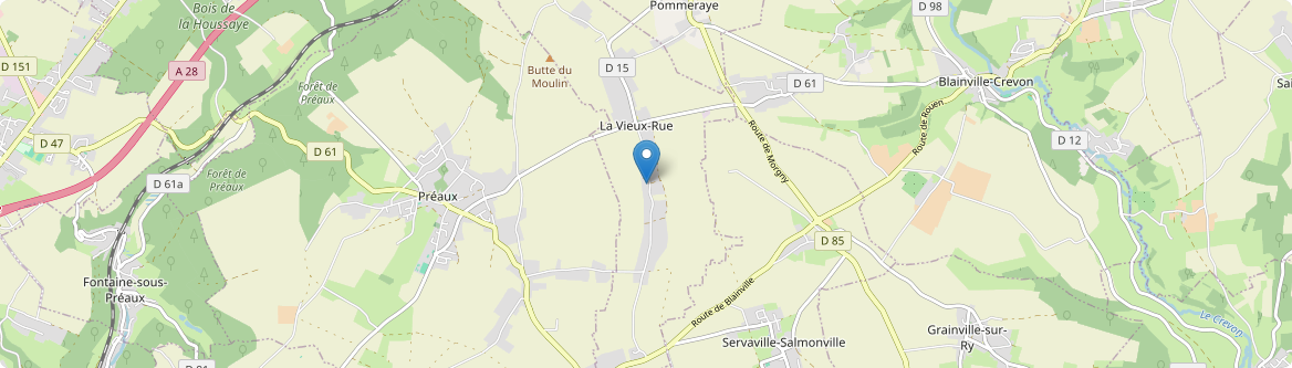 Vieux-Rue - Carte