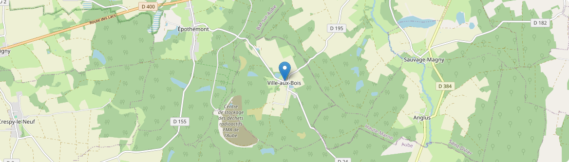 Ville-aux-Bois - Carte