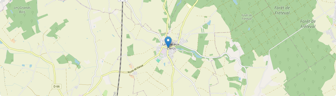 Ville-aux-Clercs - Carte