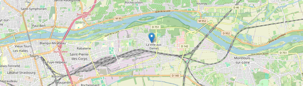 Ville-aux-Dames - Carte