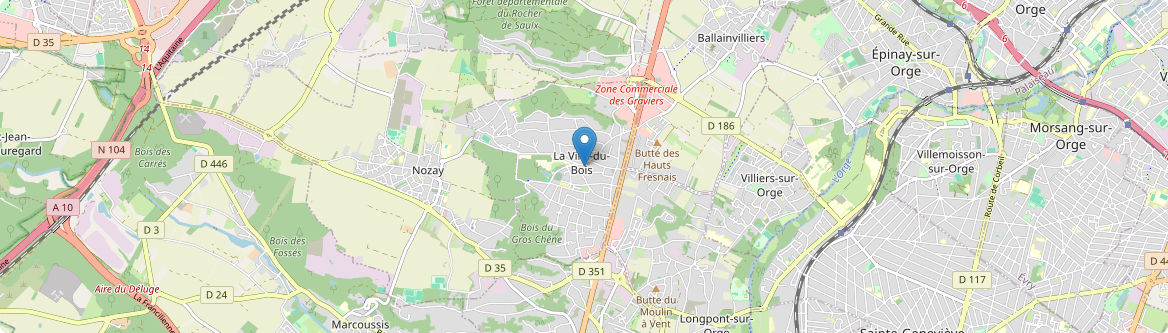 Ville-du-Bois - Carte