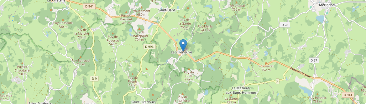 Villeneuve - Carte