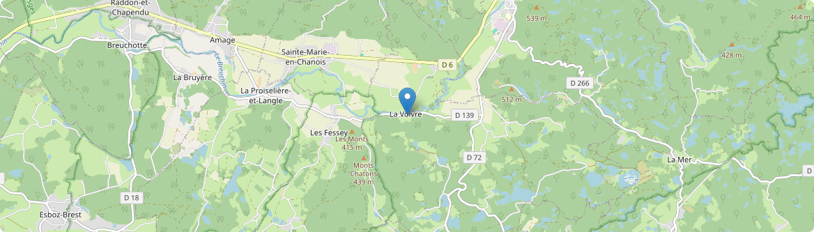 Voivre - Carte