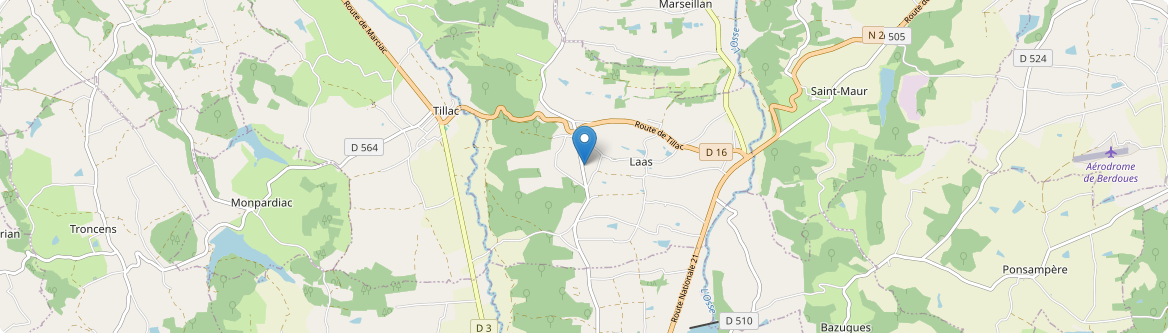 Laas - Carte