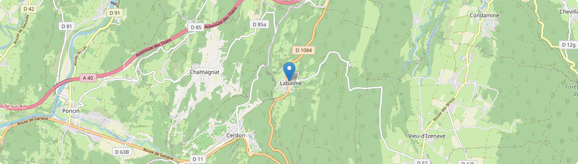 Labalme - Carte