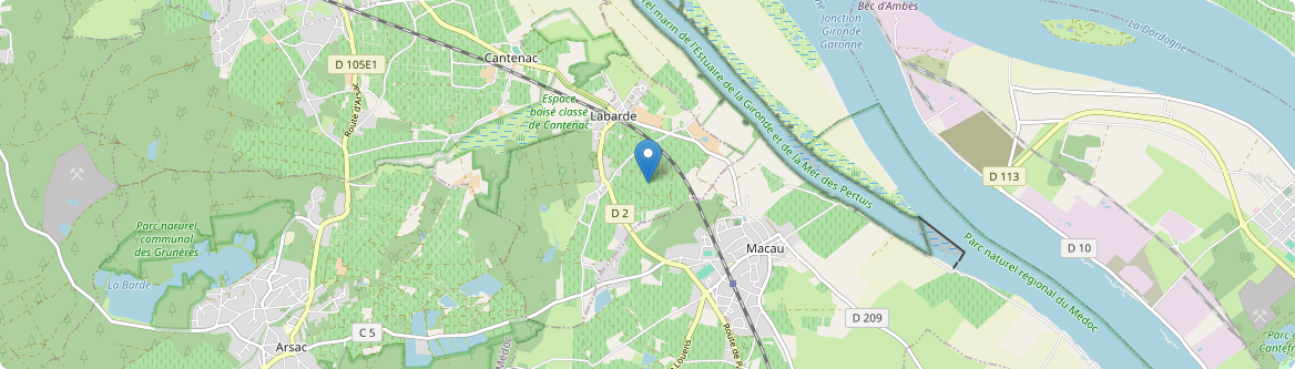 Labarde - Carte