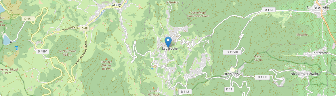 Labaroche - Carte