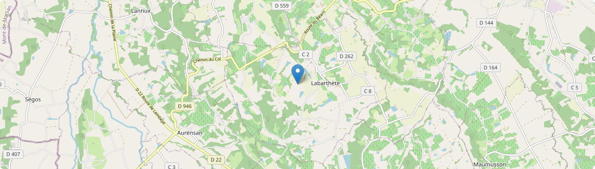 Labarthète - Carte
