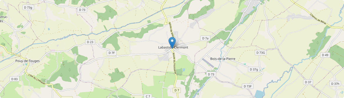 Labastide-Clermont - Carte