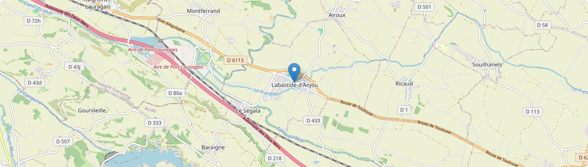 Labastide-d'Anjou - Carte