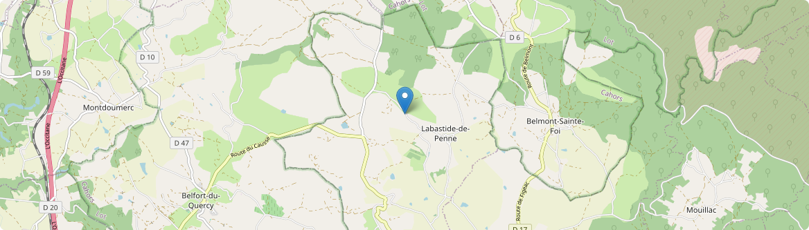Labastide-de-Penne - Carte