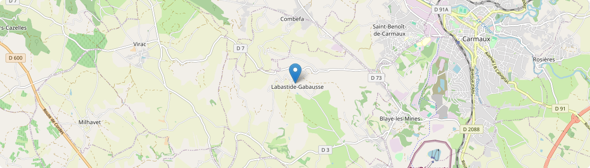Labastide-Gabausse - Carte