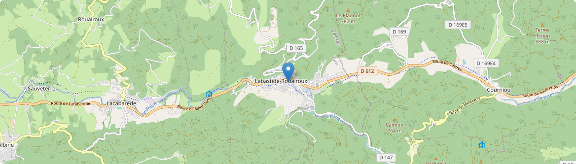 Labastide-Rouairoux - Carte