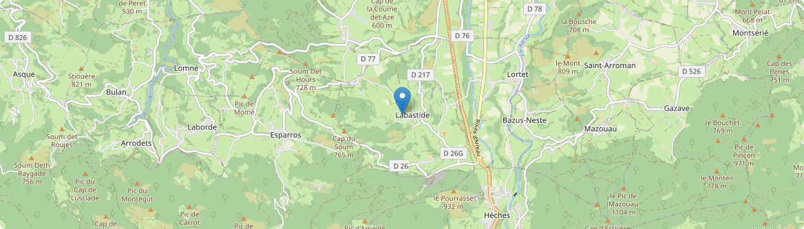 Labastide - Carte