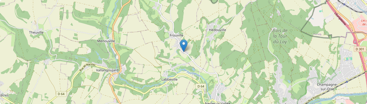 Labbeville - Carte