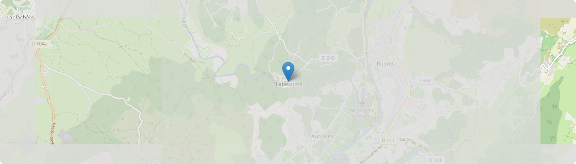 Labeaume - Carte
