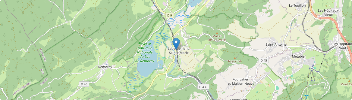 Labergement-Sainte-Marie - Carte
